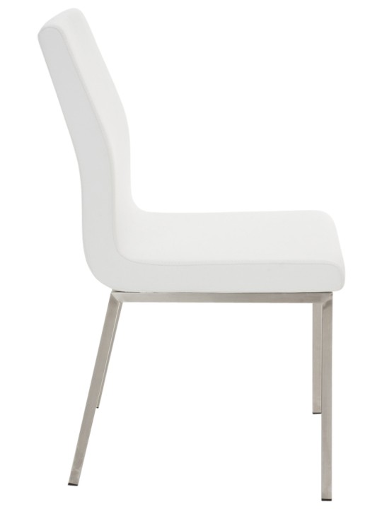 2 ruokapöydän tuolin setti Colmar, valkoinen