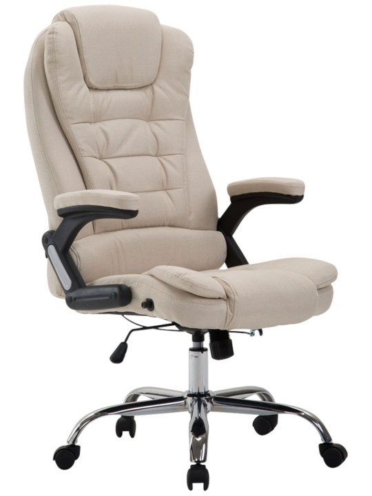 Työtuoli Thor kangasta, kermanvärinen Työtuoli Thor kangasta, kermanvärinen