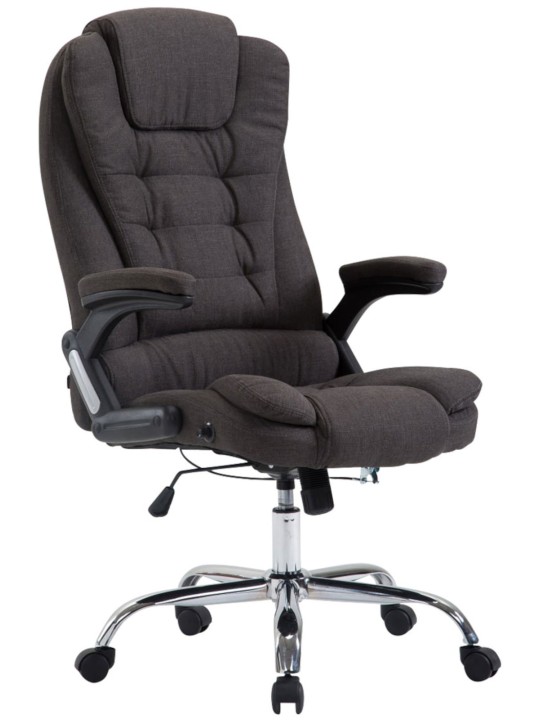 Työtuoli Thor kangasta, tummanharmaa