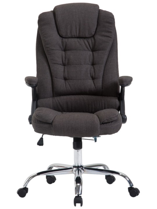 Työtuoli Thor kangasta, tummanharmaa