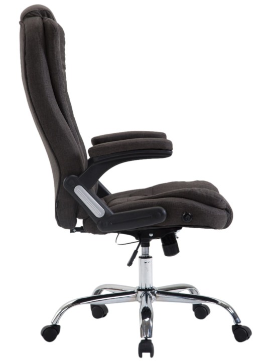 Työtuoli Thor kangasta, tummanharmaa