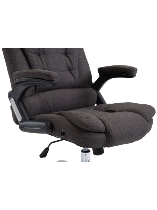 Työtuoli Thor kangasta, tummanharmaa