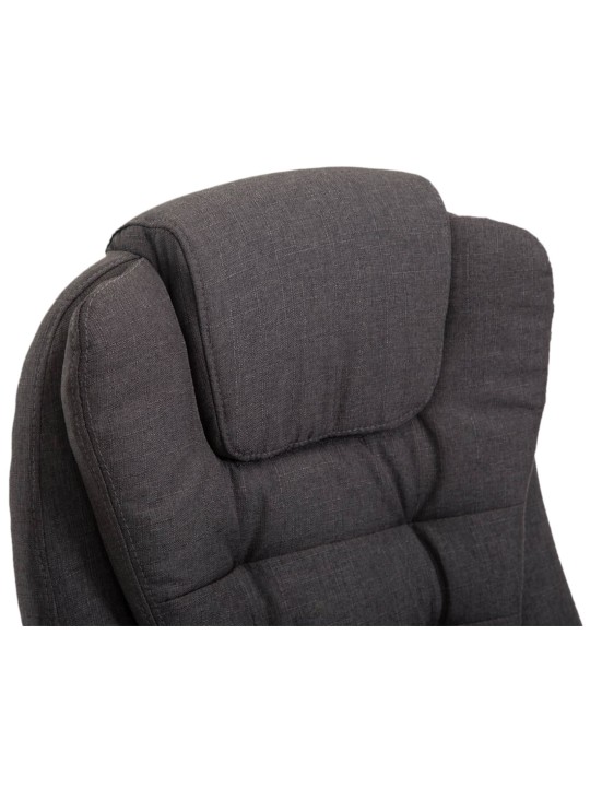 Työtuoli Thor kangasta, tummanharmaa