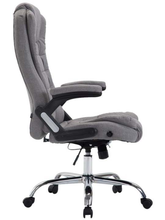 Työtuoli Thor kangasta, harmaa