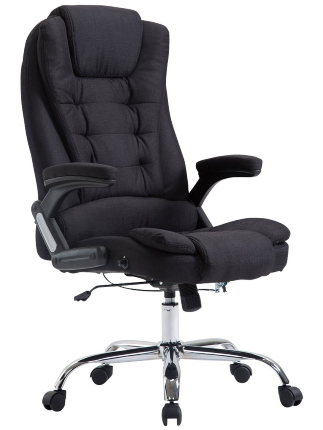 Työtuoli Thor kangasta, musta