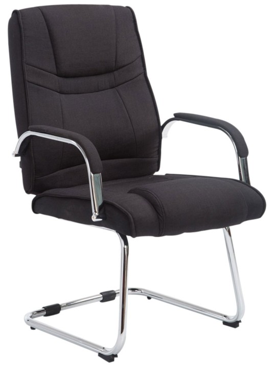 2 tuolin setti Attila kangas, musta