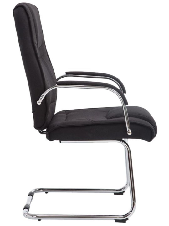 2 tuolin setti Attila kangas, musta