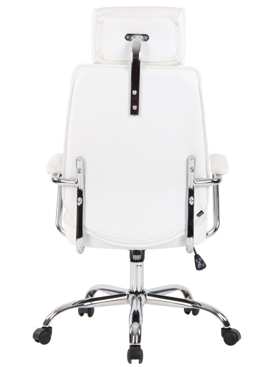 Työtuoli Rako aitoa nahkaa, valkoinen