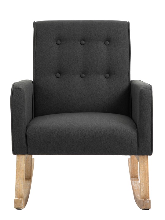 Keinutuoli Dream kangasta, tummanharmaa