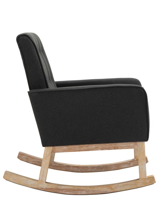 Keinutuoli Dream kangasta, tummanharmaa