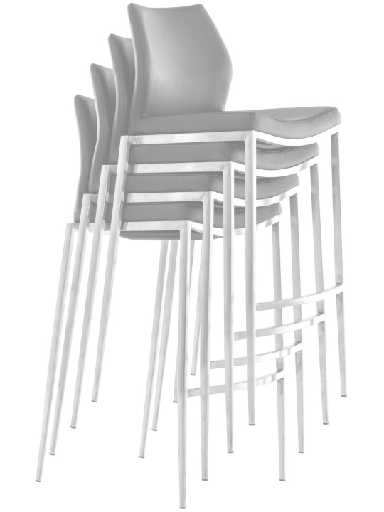 Baarijakkara Matola keinonahkaa, kermanvärinen