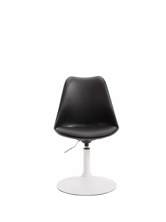 Set of 4 dining chairs Maverick W plastic, musta