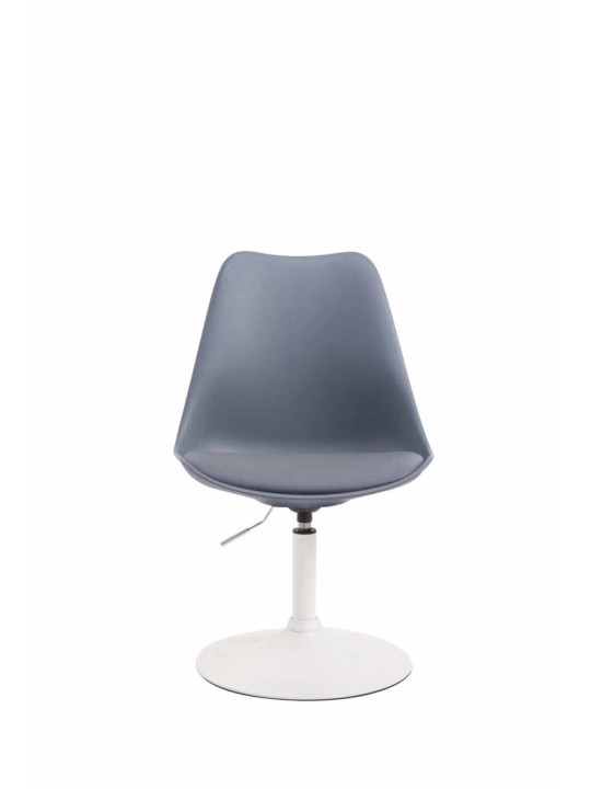 Set of 4 dining chairs Maverick W plastic, harmaa