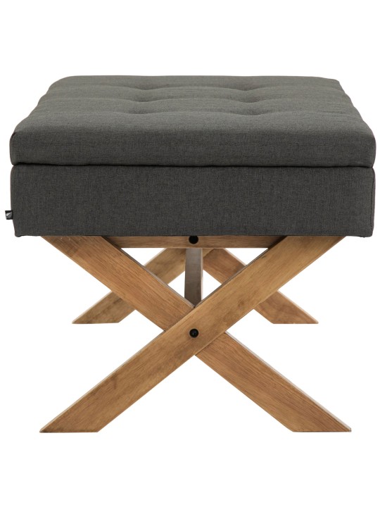 Penkki Namaro kangas antiikki-valo, tummanharmaa