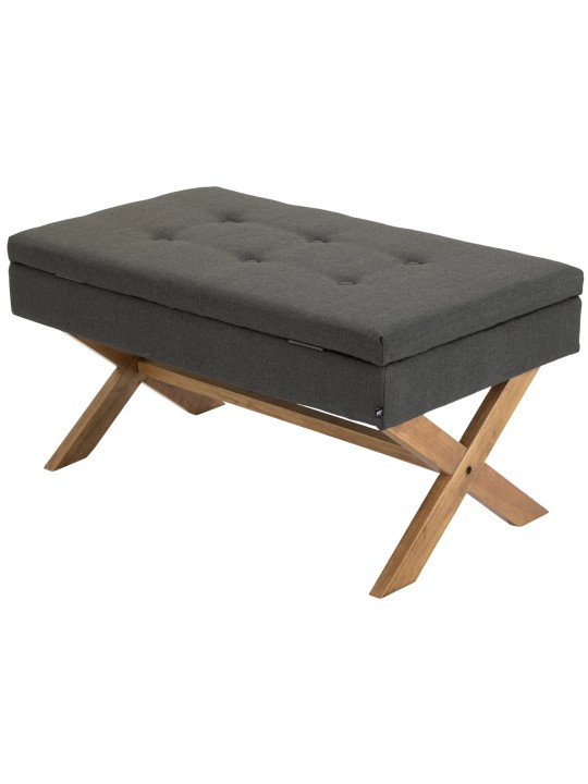 Penkki Namaro kangas antiikki-valo, tummanharmaa