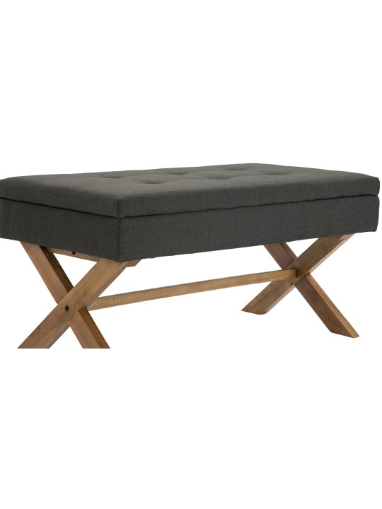 Penkki Namaro kangas antiikki-valo, tummanharmaa