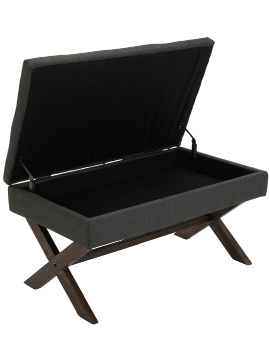 Penkki Namaro kangas antiikki, tummanharmaa Penkki Namaro kangas antiikki, tummanharmaa