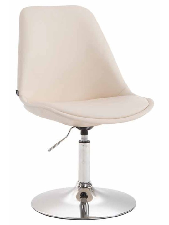 4 ruokasalin tuolin sarja Maverick C keinonahkaa, kermanvärinen