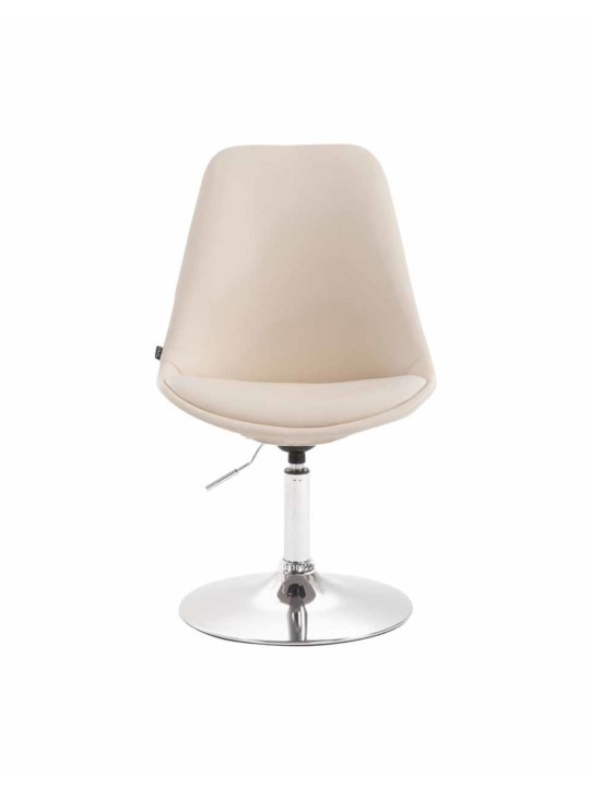 4 ruokasalin tuolin sarja Maverick C keinonahkaa, kermanvärinen