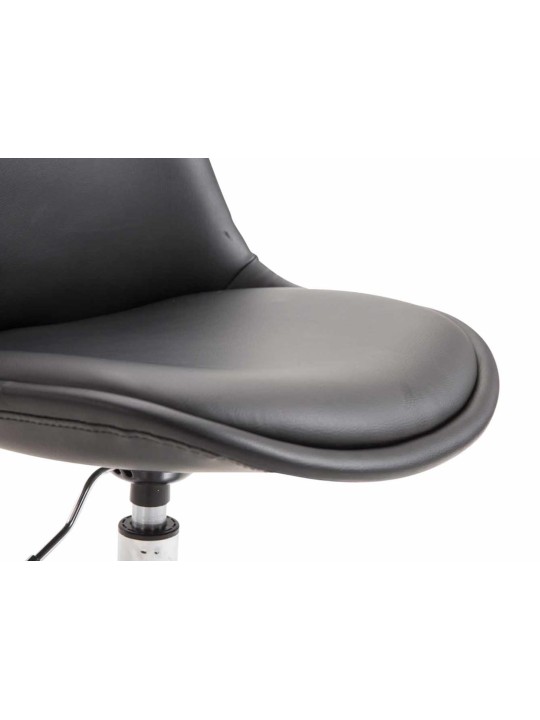 4 ruokasalin tuolin sarja Maverick C keinonahkaa, musta