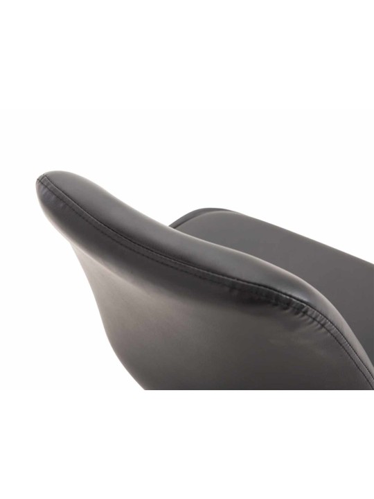 4 ruokapöydän tuolin setti Maverick B keinonahkaa, musta