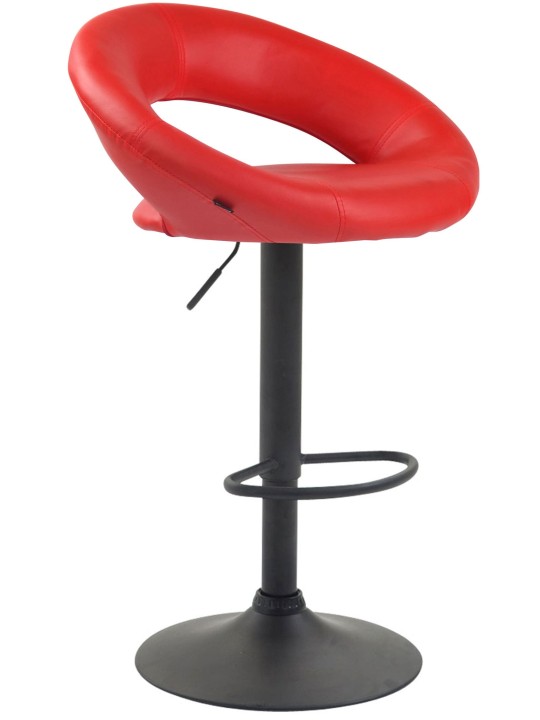 2 baarijakkaran setti Olinda keinonahkaa, punainen