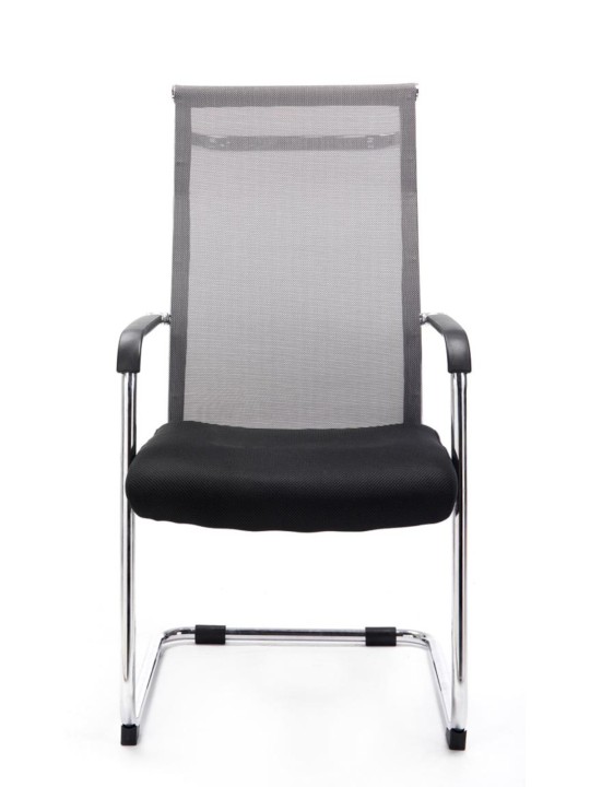 2 vierailijatuolin setti Brenda, harmaa