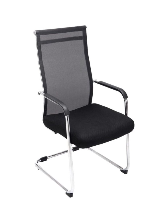 2 vierailijatuolin setti Brenda, musta