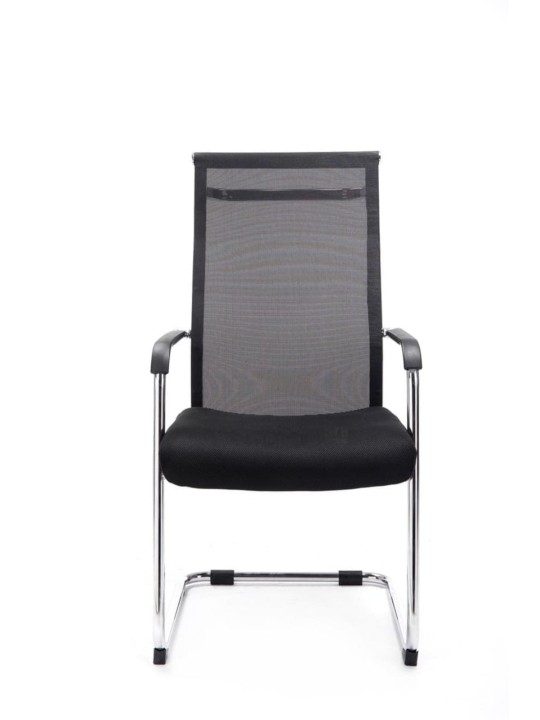 2 vierailijatuolin setti Brenda, musta