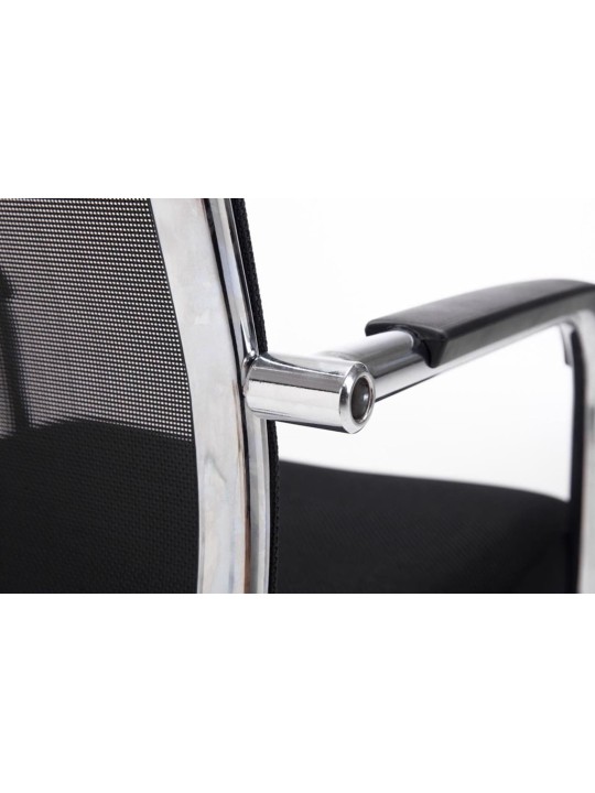 2 vierailijatuolin setti Brenda, musta