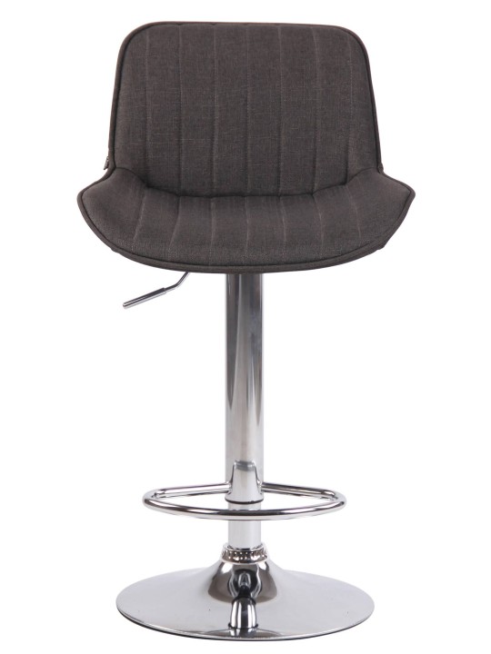 2 baarituolisarja Lentini kangas kromi, tummanharmaa