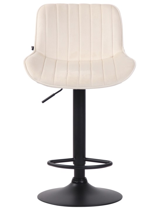 2 baarijakkaran setti Lentini velvet, kermanvärinen