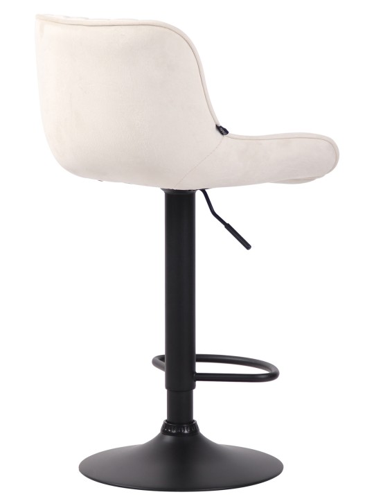 2 baarijakkaran setti Lentini velvet, kermanvärinen