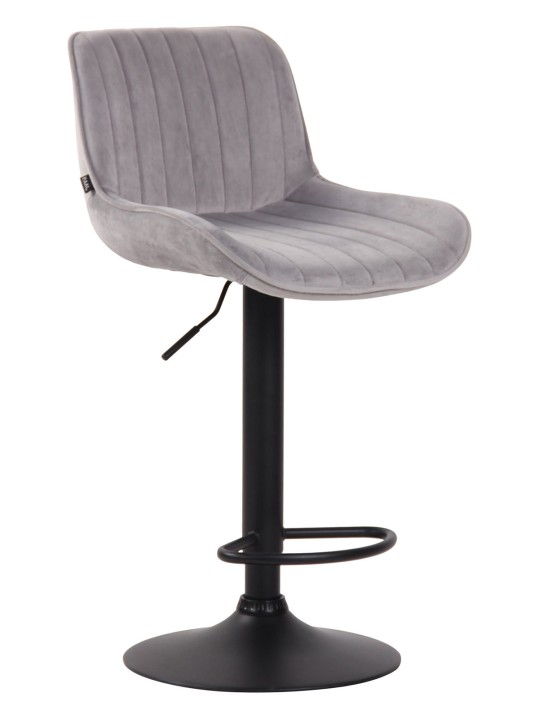 2 baarijakkaran setti Lentini velvet, harmaa