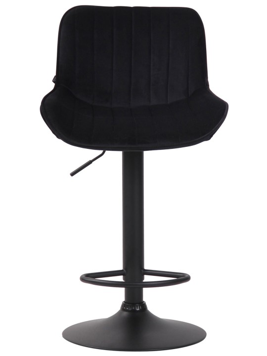 2 baarijakkaran setti Lentini velvet, musta