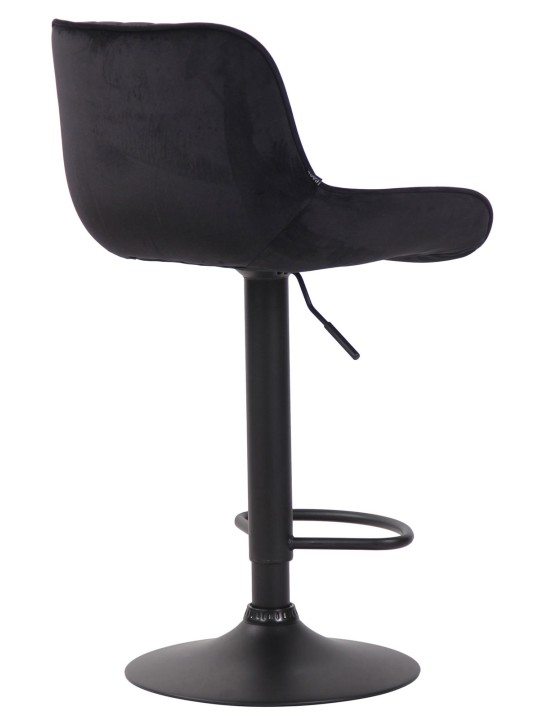 2 baarijakkaran setti Lentini velvet, musta