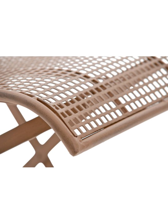 2 puutarhatuolin sarja Kiran, antiikkiruskea