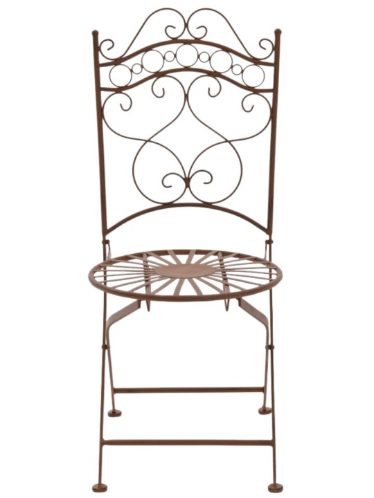 2 tuolin setti Indra, antiikkiruskea