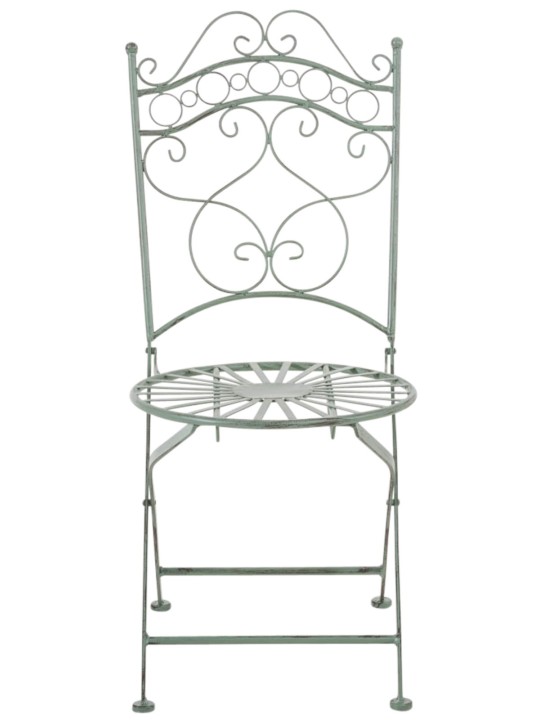 2 tuolin setti Indra, antiikkivihreä