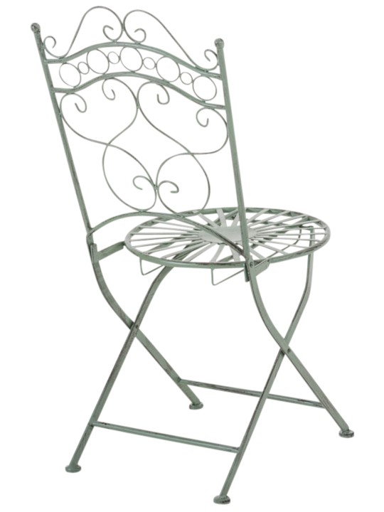 2 tuolin setti Indra, antiikkivihreä