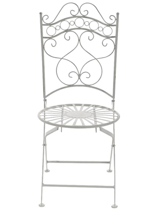 2 tuolin setti Indra, antiikkivalkoinen