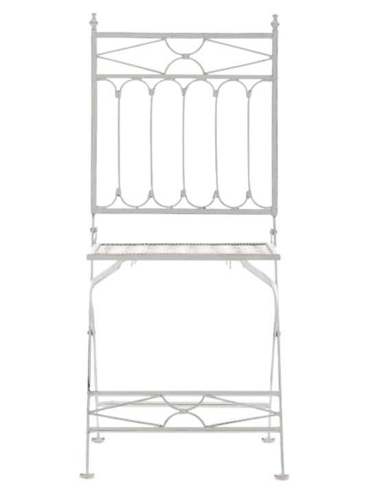2 kpl kokoontaittuvia tuoleja Asina, antiikkivalkoinen 2 kpl kokoontaittuvia tuoleja Asina, antiikkivalkoinen
