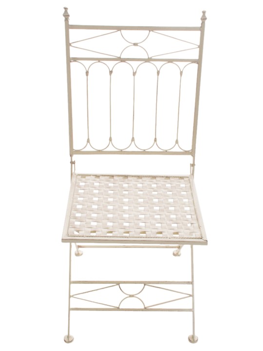 2 kpl kokoontaittuvia tuoleja Asina, antiikkikermanvärinen