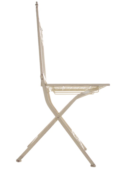 2 kpl kokoontaittuvia tuoleja Asina, antiikkikermanvärinen