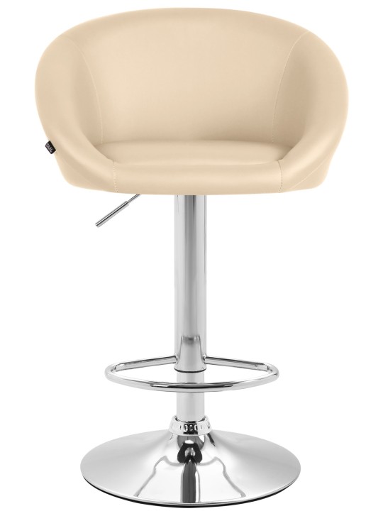 2 baarituolia Miami V2 keinonahka C, kermanvärinen