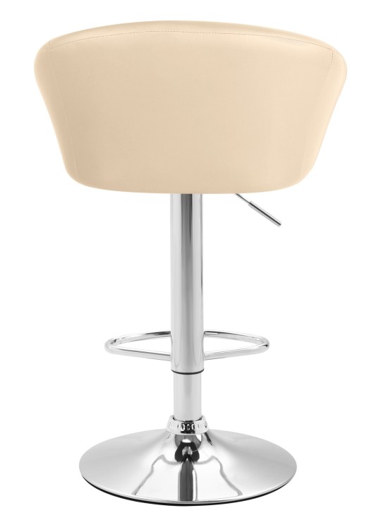 2 baarituolia Miami V2 keinonahka C, kermanvärinen