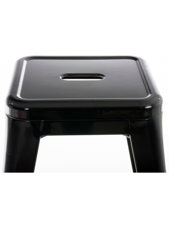 4 jakkaran setti Armin, musta