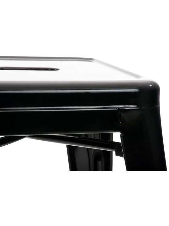 4 jakkaran setti Armin, musta