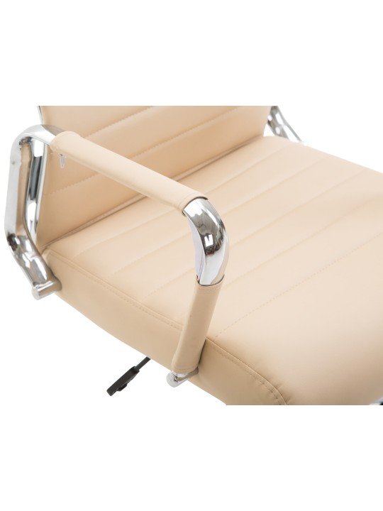 Columbus työtuoli, kermanvärinen