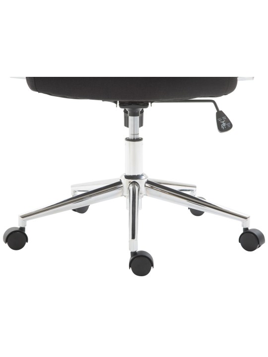 Työtuoli Columbus kangasta, musta